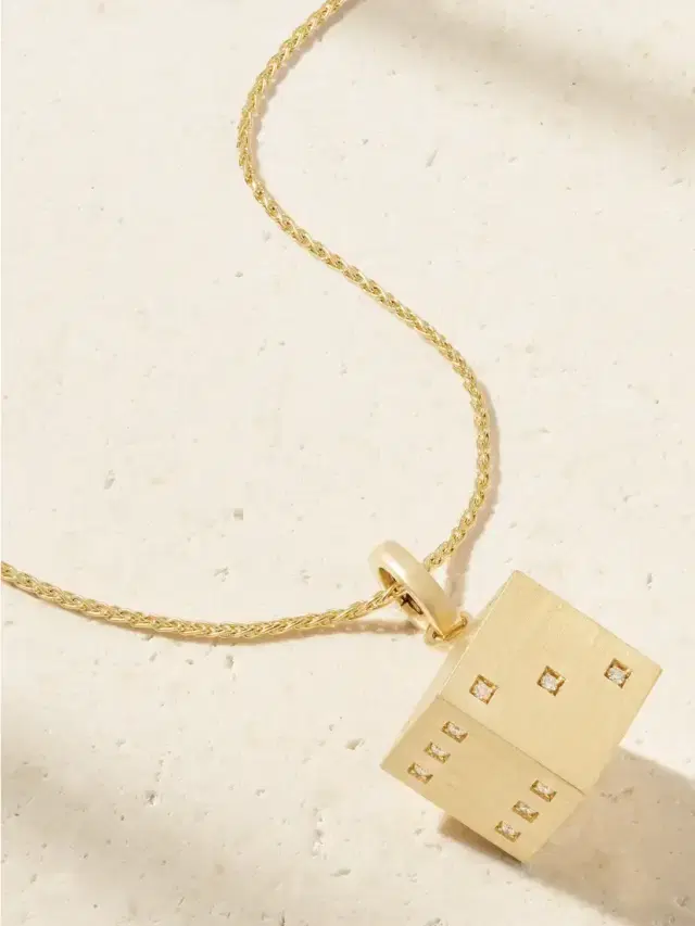 Dado 18-karat Gold Diamond Necklace