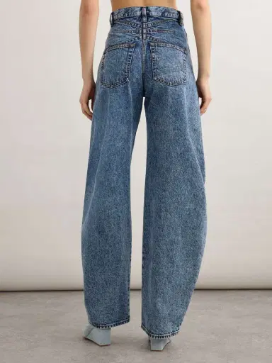 Alaïa High-rise Barrel-leg Jeans | Thumbnail 4 Alaïa High-rise Barrel-leg Jeans | Thumbnail 4