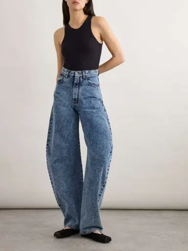 Alaïa High-rise Barrel-leg Jeans | Thumbnail 5 Alaïa High-rise Barrel-leg Jeans | Thumbnail 5