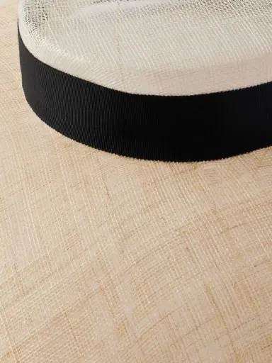 Gigi Burris Maris Grosgrain-trimmed Sinamay Sunhat | Thumbnail 3 Gigi Burris Maris Grosgrain-trimmed Sinamay Sunhat | Thumbnail 3