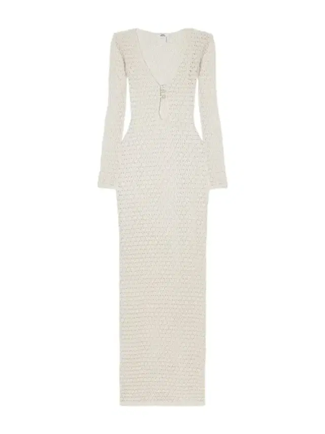 Marina Pearl-embellished Crocheted Cotton Coverup Marina Pearl-embellished Crocheted Cotton Coverup