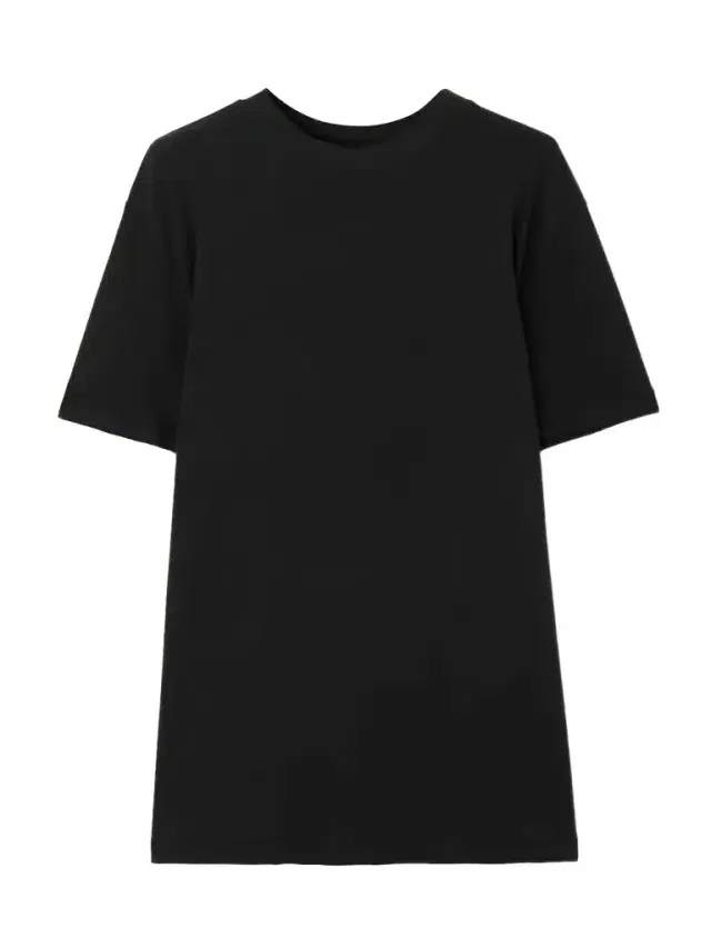 Boyfriend Stretch-modal And Cotton-blend Jersey T-shirt - Onyx