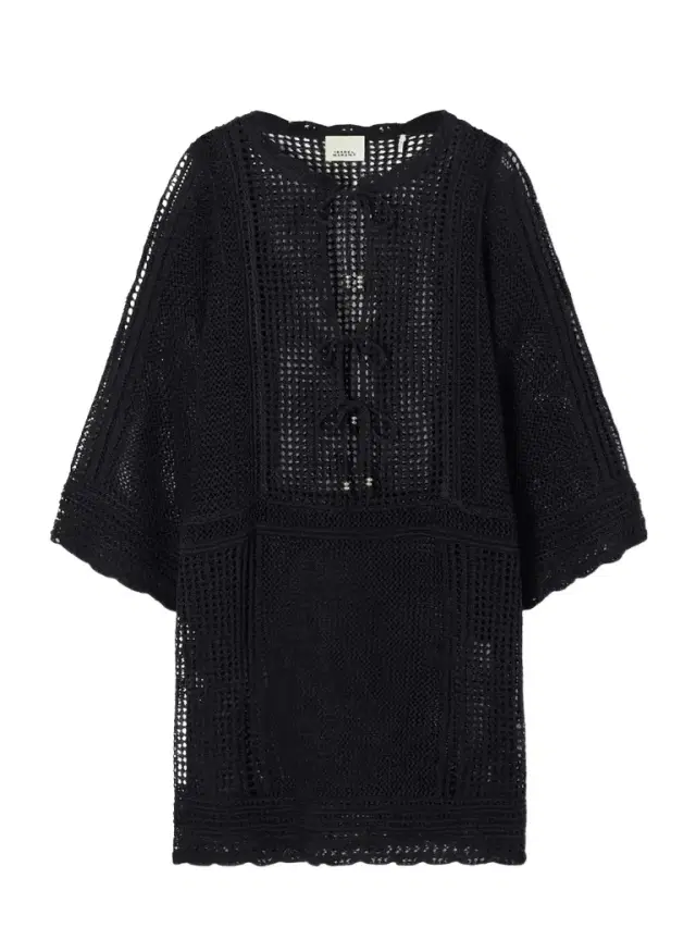 Metina Crocheted Cotton-blend Mini Dress