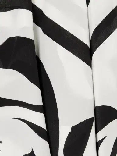 Max Mara Beachwear Draped Printed Silk Crepe De Chine Blouse | Thumbnail 4