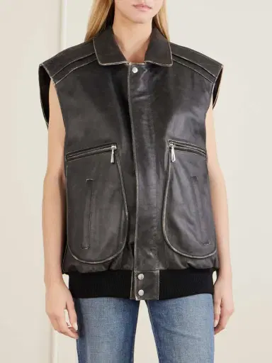Rabanne Leather Vest | Thumbnail 3 Rabanne Leather Vest | Thumbnail 3