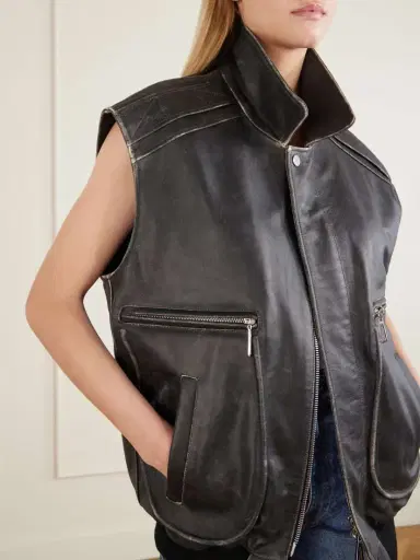 Rabanne Leather Vest | Thumbnail 5 Rabanne Leather Vest | Thumbnail 5