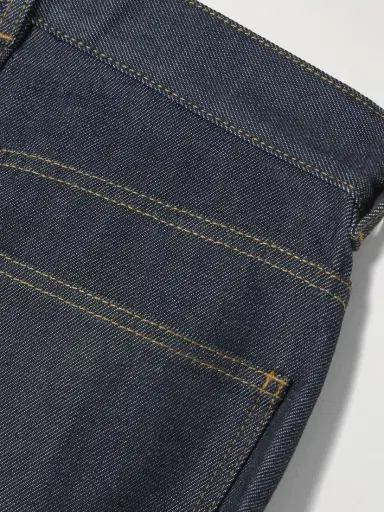 JW Anderson Twisted Asymmetric Embroidered High-rise Jeans | Thumbnail 6 JW Anderson Twisted Asymmetric Embroidered High-rise Jeans | Thumbnail 6