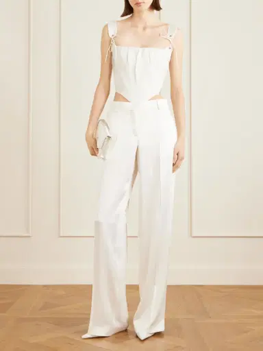 Vivienne Westwood Kitten Silk-organza Corset Top | Thumbnail 2