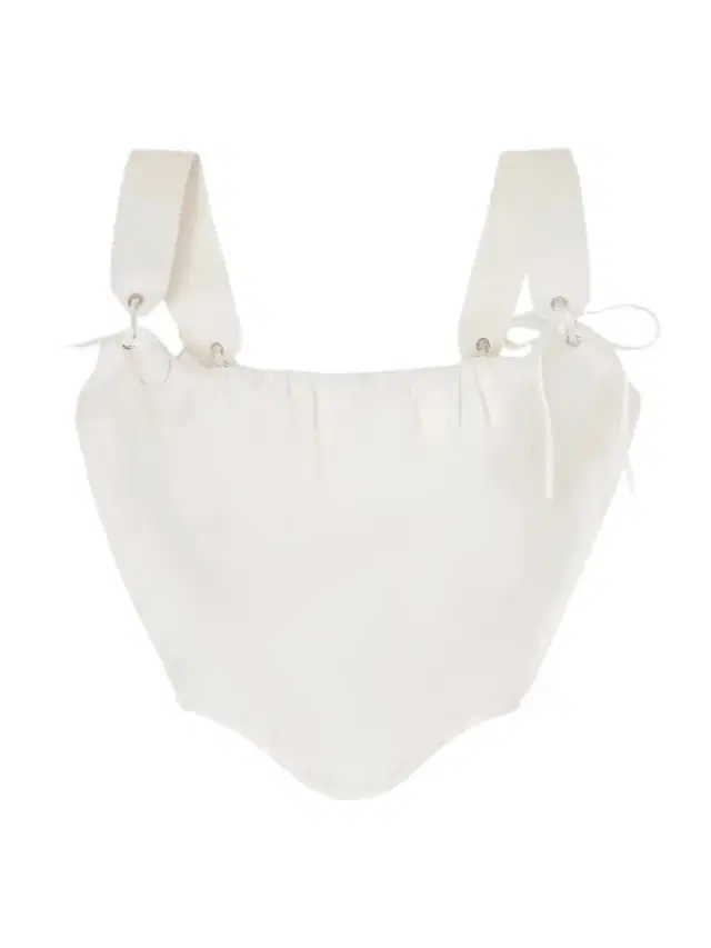 Kitten Silk-organza Corset Top