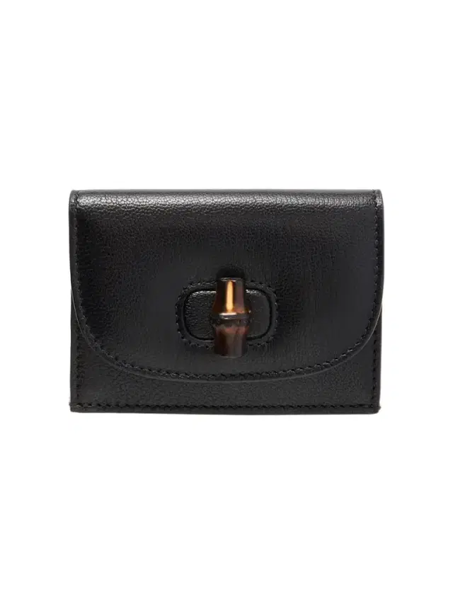 Bamboo Textured-leather Cardholder