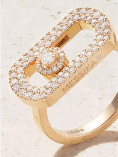 Messika So Move 18-karat Rose Gold Diamond Ring | Thumbnail 4 Messika So Move 18-karat Rose Gold Diamond Ring | Thumbnail 4
