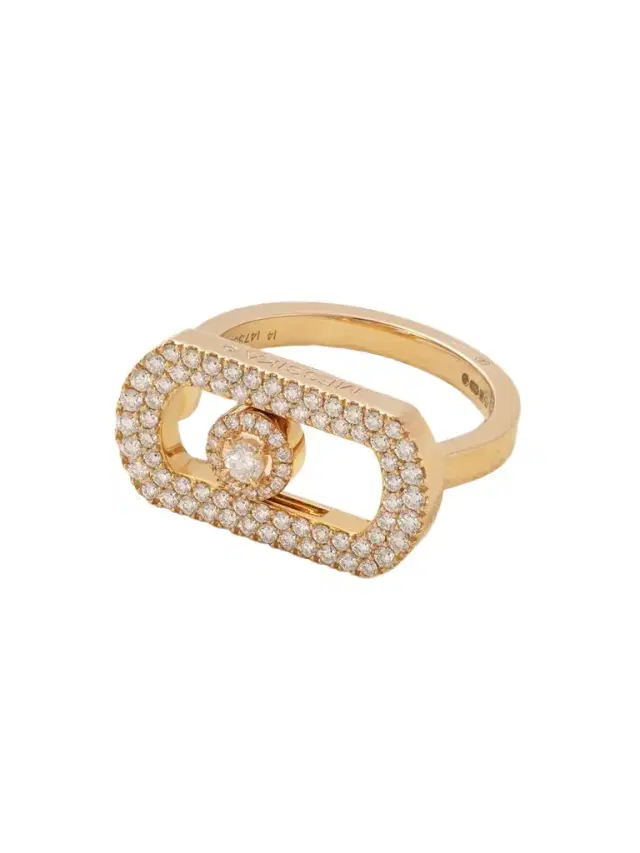Messika So Move 18-karat Rose Gold Diamond Ring