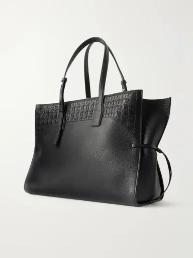 Serapian Maro Large Textured-leather Tote | Thumbnail 4