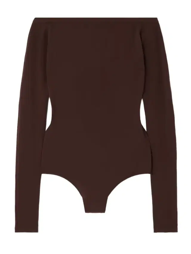 Off-the-shoulder Stretch-jersey Bodysuit