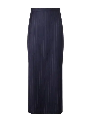 Givenchy Striped Wool Midi Skirt | Thumbnail 1 Givenchy Striped Wool Midi Skirt | Thumbnail 1