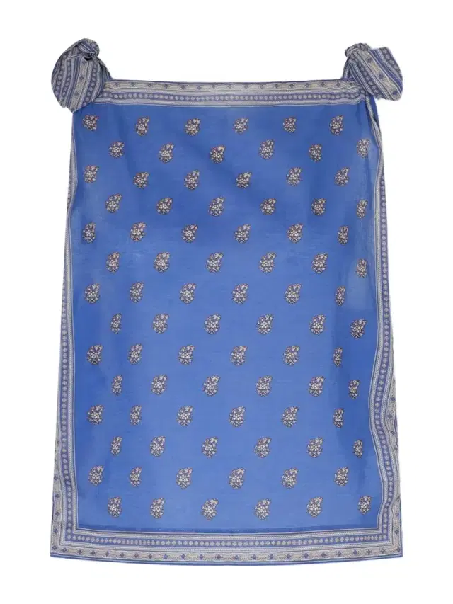 Amalia Floral-print Cotton-voile Top