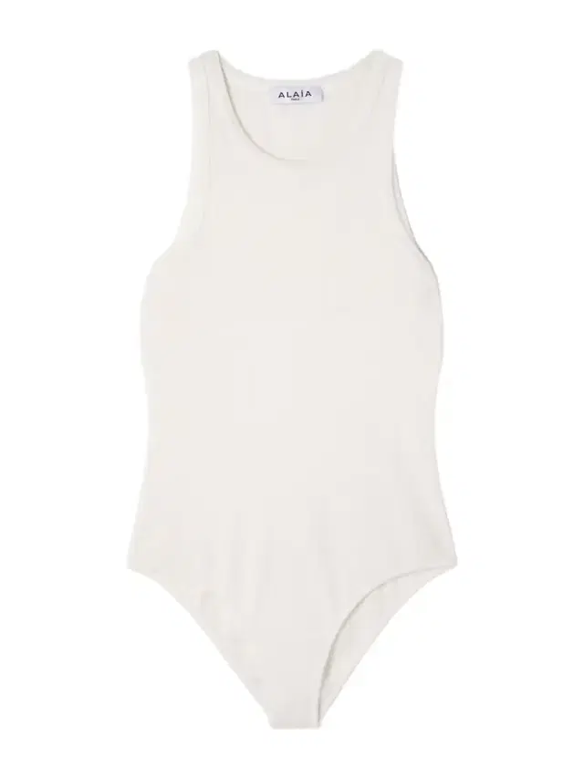 Ribbed-knit Bodysuit