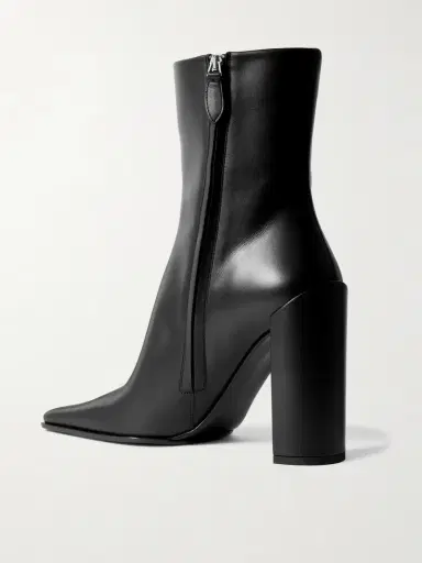 Alaïa Leather Ankle Boots | Thumbnail 3