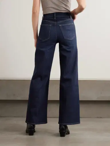 Frame Le Slim Palazzo High-rise Wide-leg Jeans | Thumbnail 4