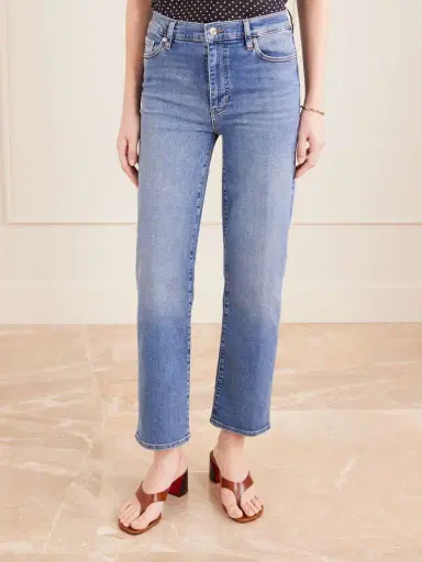 Frame Le Sleek Straight High-rise Straight-leg Jeans | Thumbnail 3 Frame Le Sleek Straight High-rise Straight-leg Jeans | Thumbnail 3