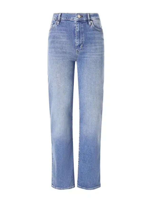 Le Sleek Straight High-rise Straight-leg Jeans