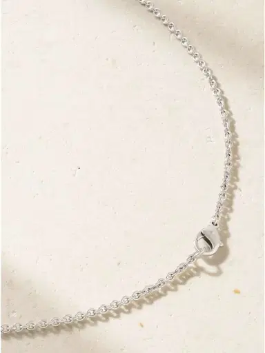 Mikimoto 18-karat White Gold, Diamond And Pearl Necklace | Thumbnail 3