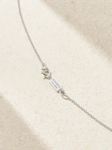 Jennifer Meyer Mama 18-karat White Gold Necklace | Thumbnail 3