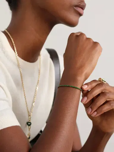 Sydney Evan 14-karat Gold Emerald Tennis Bracelet | Thumbnail 4 Sydney Evan 14-karat Gold Emerald Tennis Bracelet | Thumbnail 4