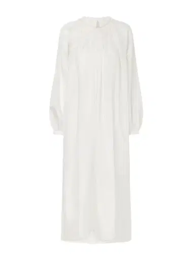 Les Vacances D’Irina Robe La Perle Gathered Silk-organza Maxi Dress | Thumbnail 1 Les Vacances D’Irina Robe La Perle Gathered Silk-organza Maxi Dress | Thumbnail 1