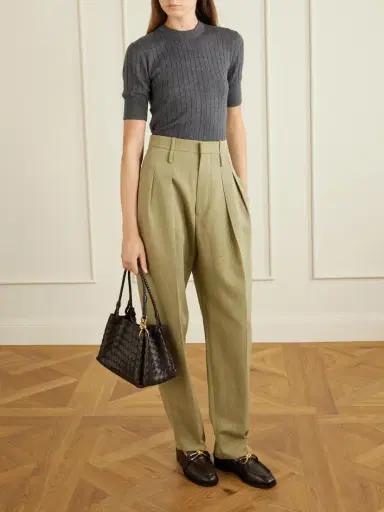 Bottega Veneta Parachute Medium Intrecciato Leather Shoulder Bag | Thumbnail 3 Bottega Veneta Parachute Medium Intrecciato Leather Shoulder Bag | Thumbnail 3