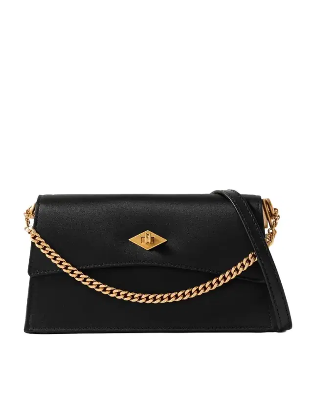 Métier Roma Silk-satin Shoulder Bag