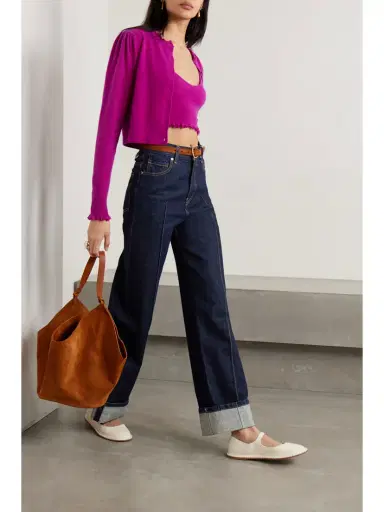 Ulla Johnson The Genevieve High-rise Wide-leg Jeans | Thumbnail 2
