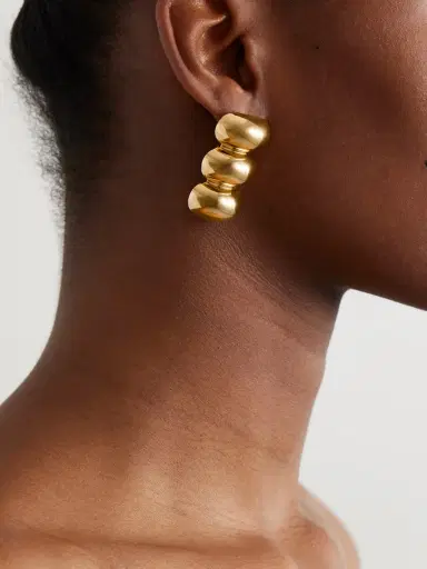 Alaïa Gold-tone Earrings | Thumbnail 2
