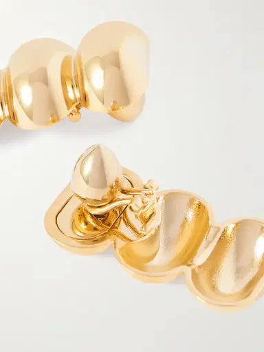 Alaïa Gold-tone Earrings | Thumbnail 3