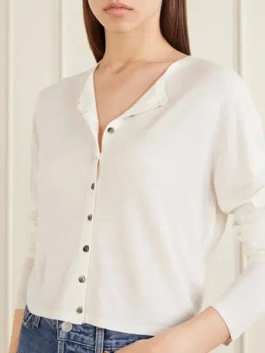 LESET James Merino Wool Cardigan | Thumbnail 5 LESET James Merino Wool Cardigan | Thumbnail 5