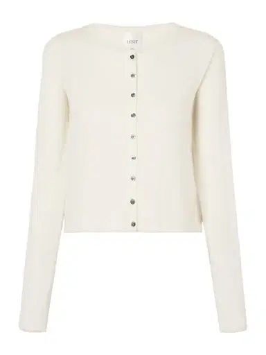 LESET James Merino Wool Cardigan | Thumbnail 1 LESET James Merino Wool Cardigan | Thumbnail 1