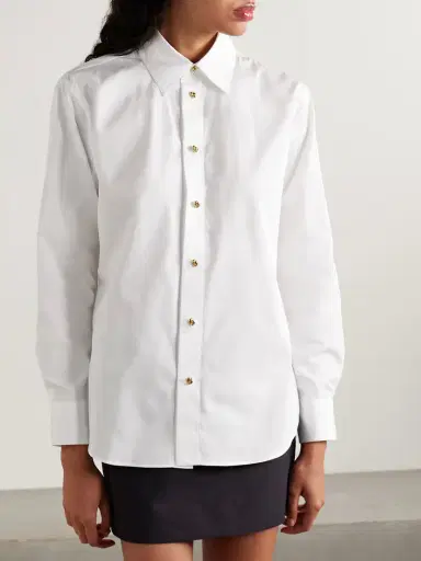 Bottega Veneta Cotton-poplin Shirt | Thumbnail 3