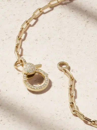 Ileana Makri 14-karat Gold Diamond Necklace | Thumbnail 3
