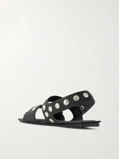 Khaite Boden Studded Leather Sandals | Thumbnail 3