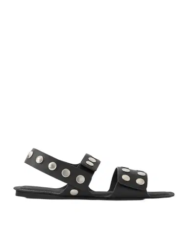 Khaite Boden Studded Leather Sandals | Thumbnail 1