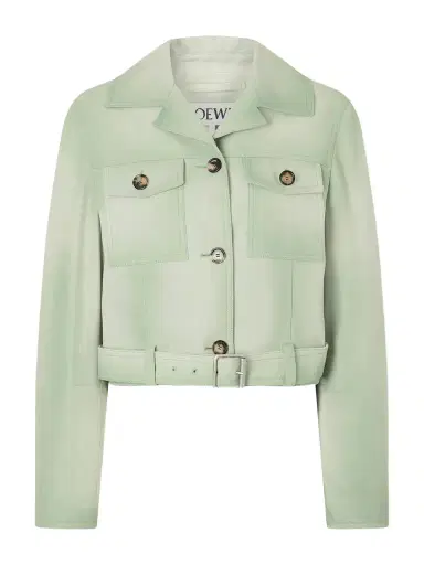 Loewe Tie-dyed Suede Jacket | Thumbnail 1 Loewe Tie-dyed Suede Jacket | Thumbnail 1