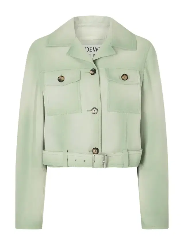 Tie-dyed Suede Jacket