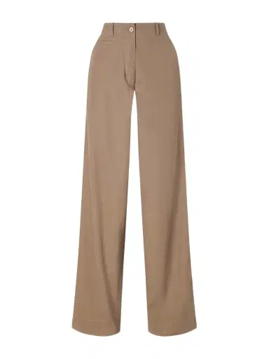 The Row Fadry Cotton And Cashmere-blend Drill Wide-leg Pants | Thumbnail 1