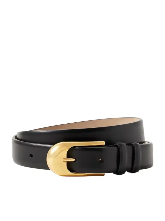 Dome Leather Belt