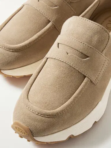 Tod's Suede Slip-on Sneakers | Thumbnail 4 Tod's Suede Slip-on Sneakers | Thumbnail 4