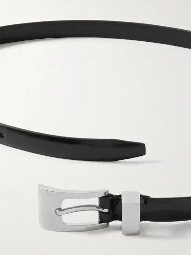 The Row Downtown Leather Belt | Thumbnail 3 The Row Downtown Leather Belt | Thumbnail 3