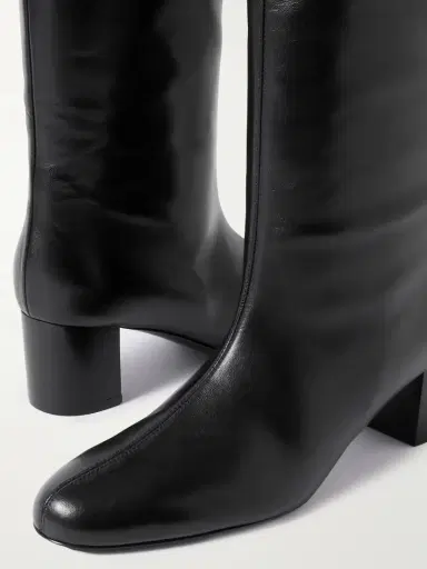 TOTEME Downtown Leather Knee Boots | Thumbnail 4 TOTEME Downtown Leather Knee Boots | Thumbnail 4
