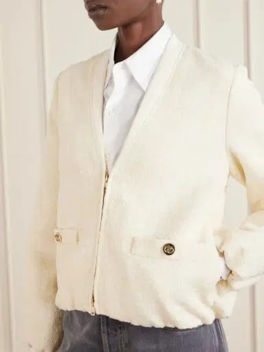 Gucci Cotton-blend Bouclé Jacket | Thumbnail 5 Gucci Cotton-blend Bouclé Jacket | Thumbnail 5