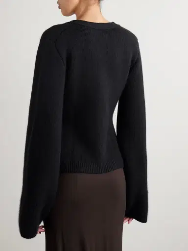 Khaite Scarlet Cashmere-blend Cardigan | Thumbnail 3