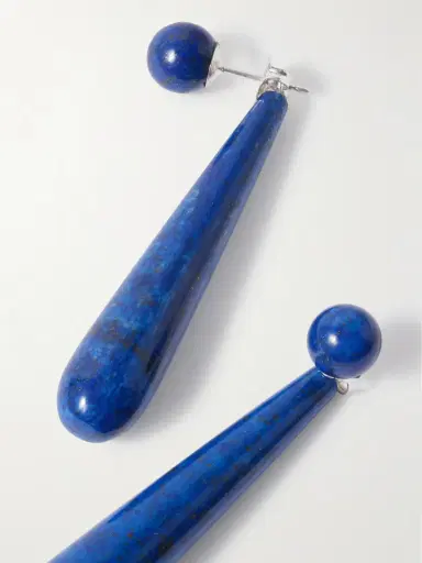 Sophie Buhai Angelika Silver Lapis Lazuli Earrings | Thumbnail 3